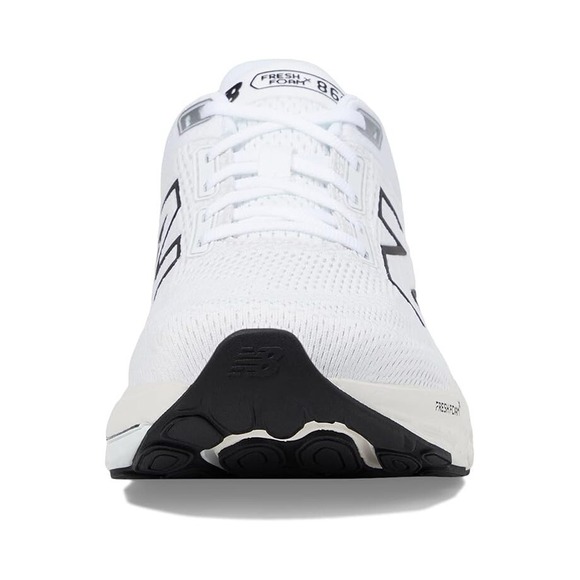 New Balance® (Men\'s 12.5 WIDE) Fresh Foam X™ 860v14 Running Shoes in White/Black main image 5